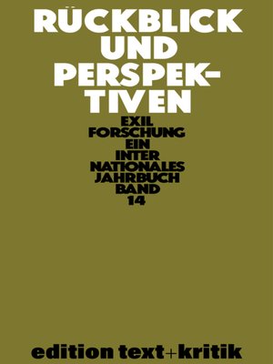 cover image of Rückblick und Perspektiven